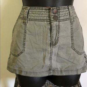 Juniors size 5 cargo mini skirt Massimo supply co.